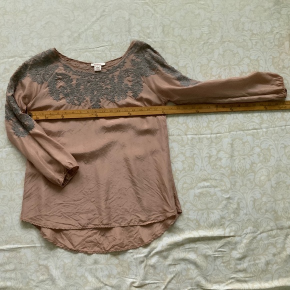 Sundance Tops - Silk embroidered blouse